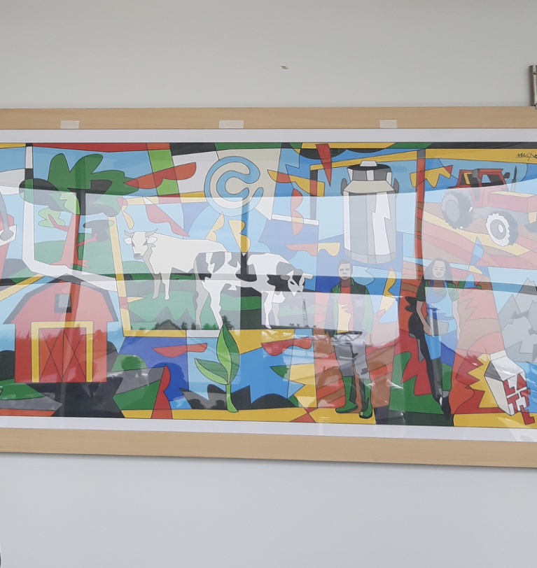 Il messaggio dell’artista Ugo Nespolo per l’inaugurazione della nuova sede Compral Latte